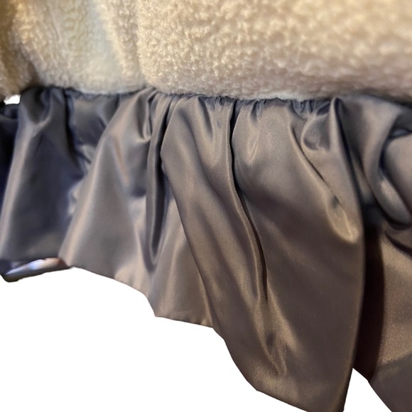 Tommy Hilfiger Gray Ruffle Winter Coat Girls Size 5/6 - Picture 8 of 16